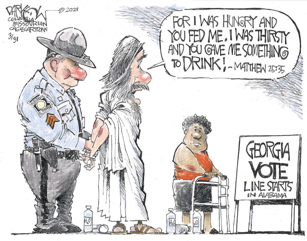 Georgia voting lines