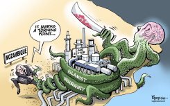 MOZAMBIQUE TERROR ATTACKS by Paresh Nath