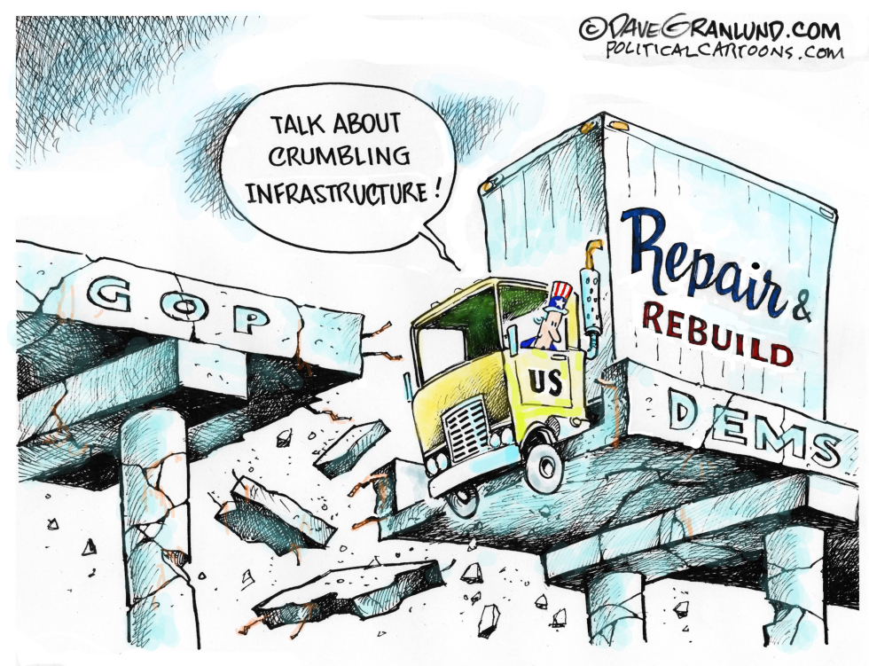 Infrastructure repair and rebuild