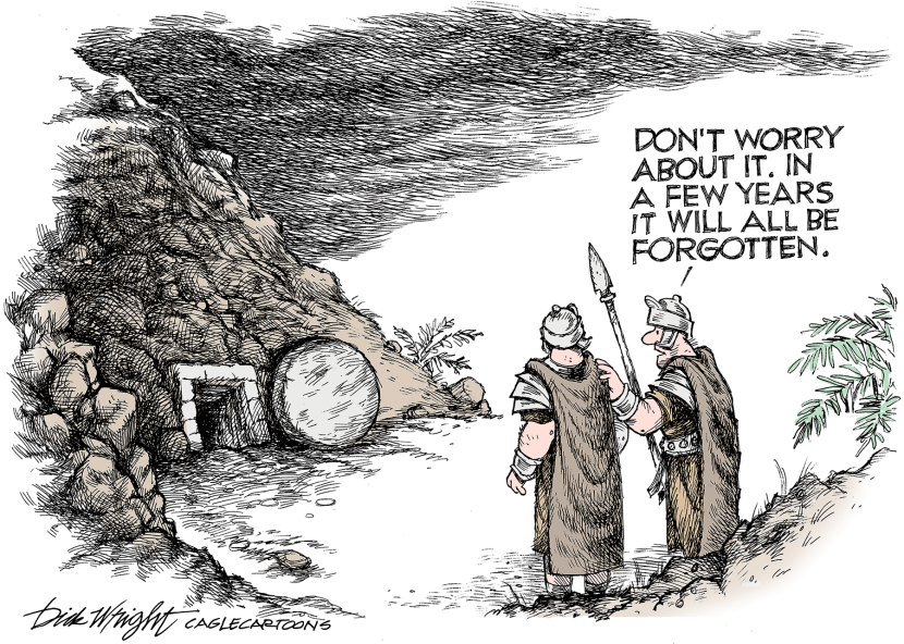 Roman Guards Dismiss Empty Tomb on Easter Morning