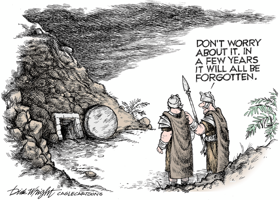 Roman Guards Dismiss Empty Tomb on Easter Morning