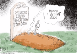 GRAVE CHOICE by Pat Bagley