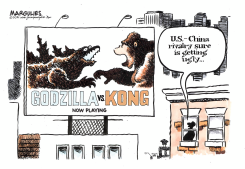 U.S.-CHINA RIVALRY by Jimmy Margulies