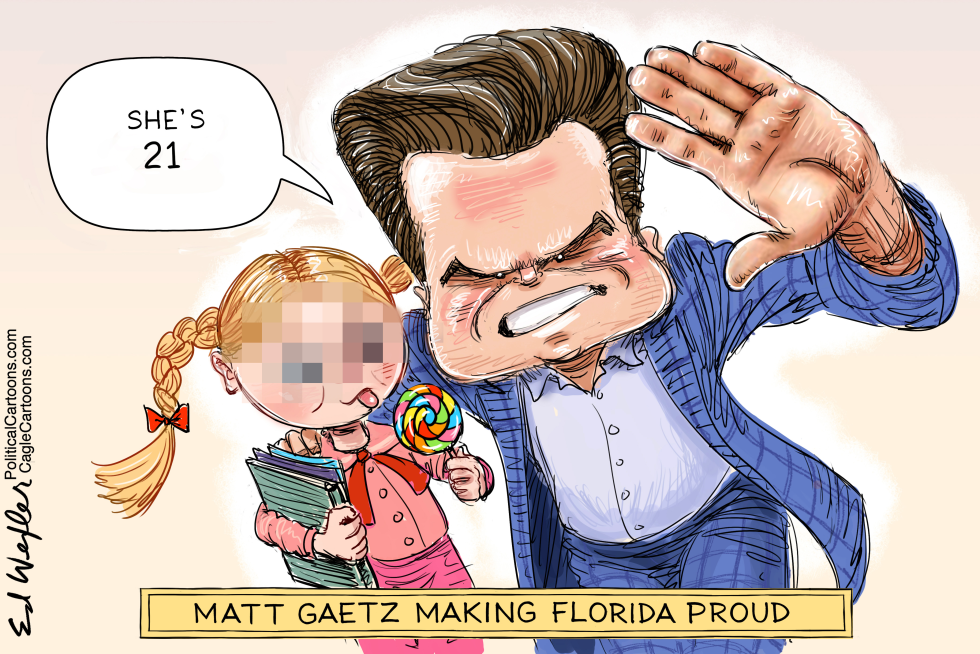 MATT GAETZ SHES 21 by Ed Wexler