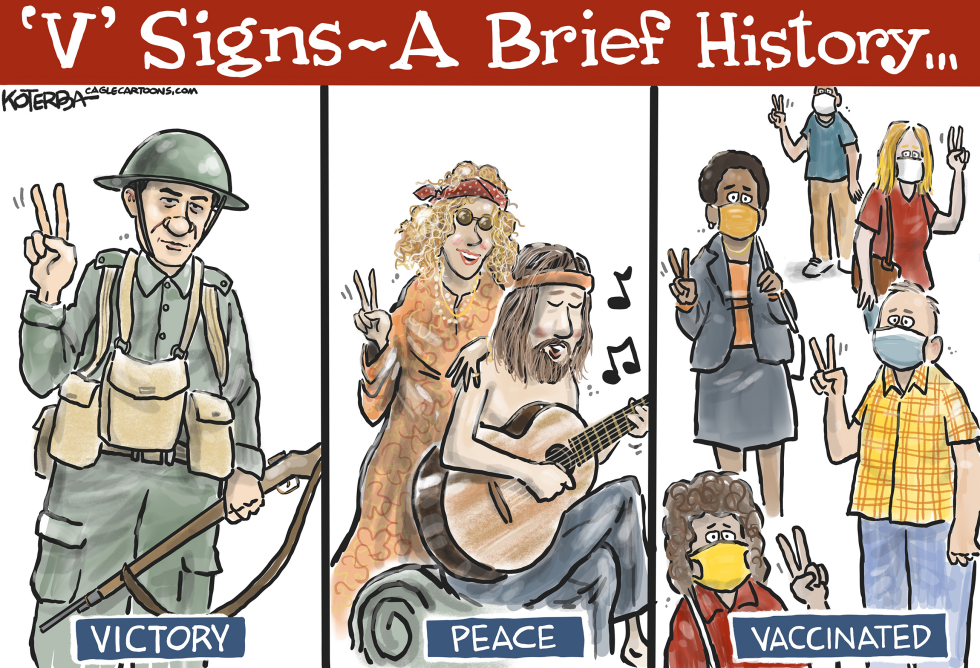 Victory, Peace, Vaccinations