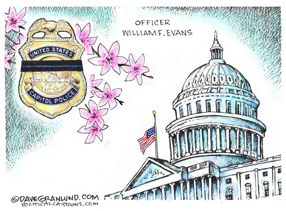 Capitol Police Officer Evans Tribute