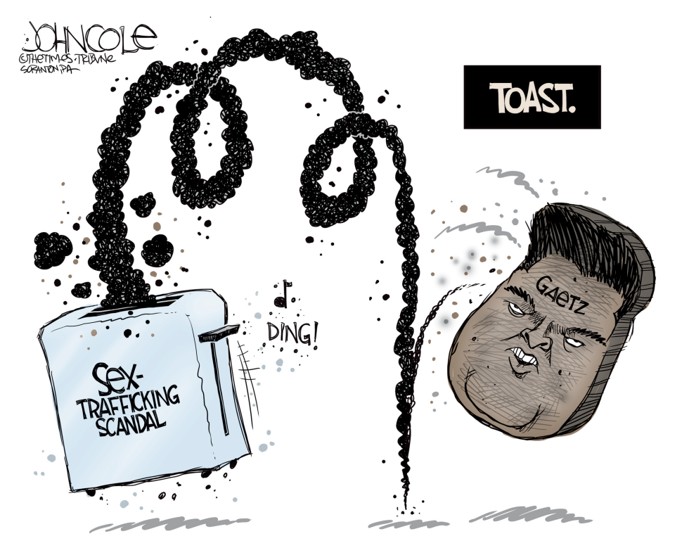 Gaetz is toast