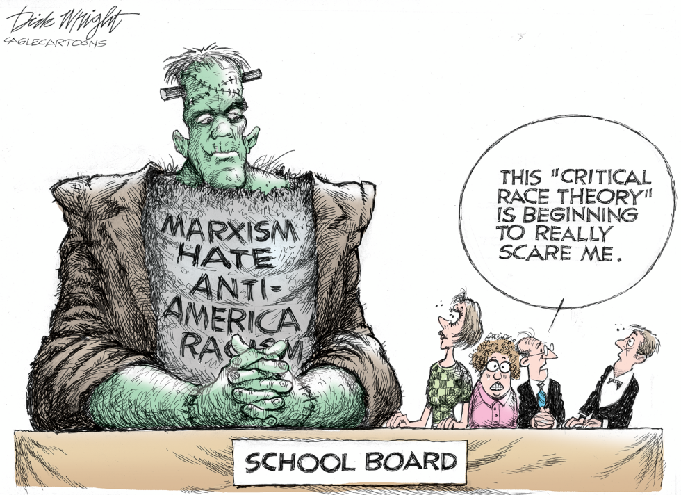 Critical Race Theory Frankenstein