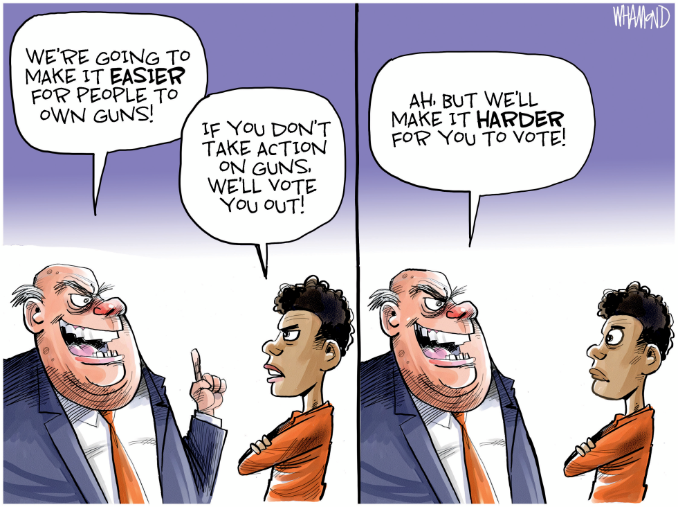 Gun Control? How about vote control?