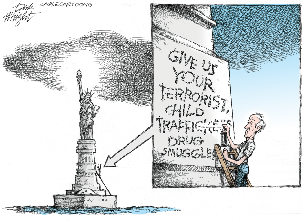 Biden Immigration Paint Job