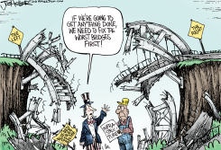 INFRASTRUCTURE BRIDGE by Joe Heller