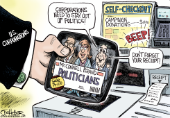 MCCONNELL'S POLITICS by Joe Heller