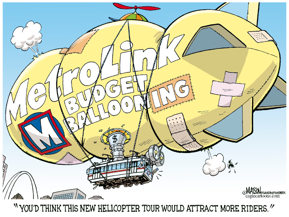 MISSOURI-St. Louis MetroLink Budget Balloon-COLOR