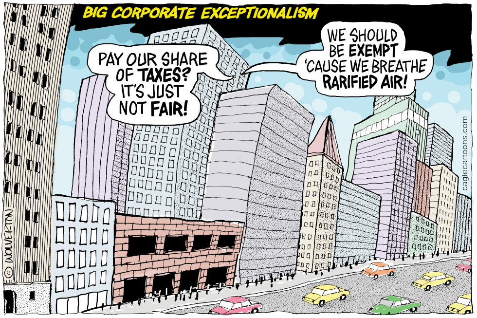 Big Corporate Exceptionalism