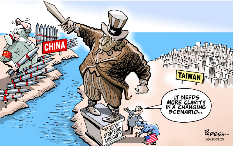 US policy on Taiwan, Paresh nath,U.T. Independent, India,Taiwan,old US policy, Uncle Sam, strategic ambiguity, arms sales, powerful China, weapons, change,Ami Bera, Chinese threat