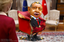 SOFAGATE - ERDOGAN by Bart van Leeuwen