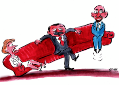ERDOGAN’S SOFA by Christo Komarnitski