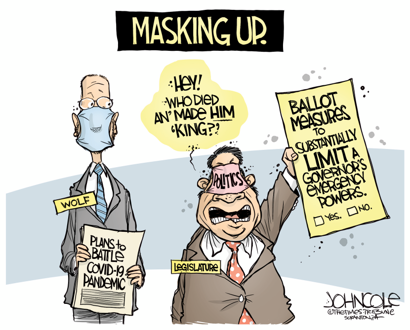 LOCAL PA - Governor's pandemic powers