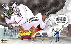NORTHERN IRELAND UNREST by Paresh Nath