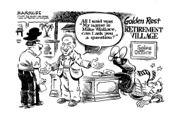 MIKE WALLACE RETIRES by Jimmy Margulies