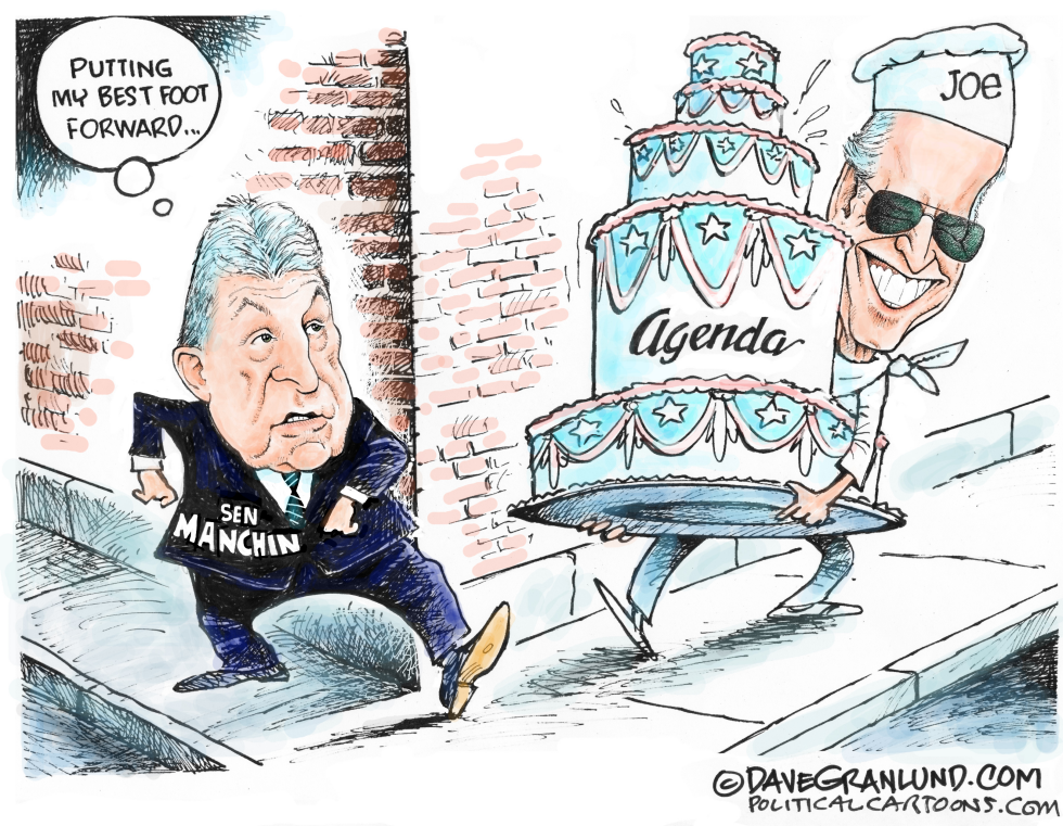 Biden agenda and Sen Manchin