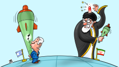 IRAN AND ISRAEL  by Emad Hajjaj