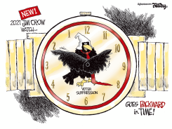 JIM CROW WATCH by Bill Day