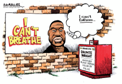GEORGE FLOYD/DAUNTE WRIGHT by Jimmy Margulies