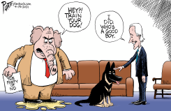 BIDEN'S DOG by Bruce Plante