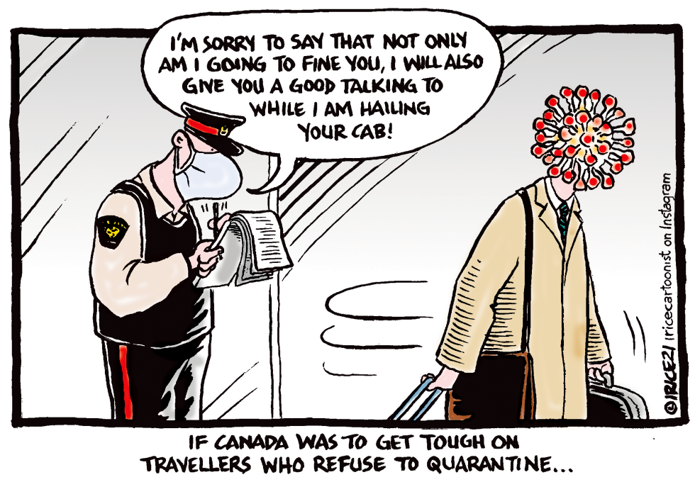 Travellers Who Refuse to Quarantine