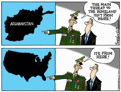 AFGHANISTAN WITHDRAWAL by Bob Englehart