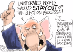 UNINFORMED VOTERS by Pat Bagley