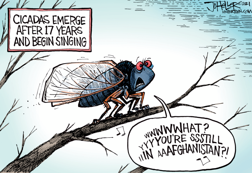 Still in Afghanistan