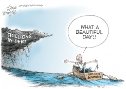 DEBT STORM COMING by Dick Wright