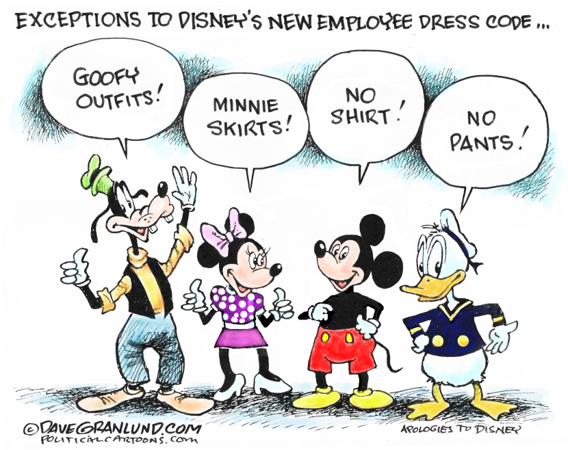 Disney employee dress code
