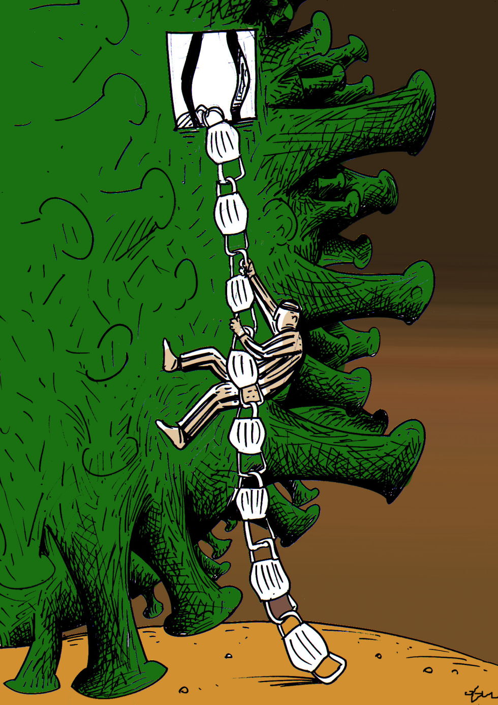 Covid Chain Gang