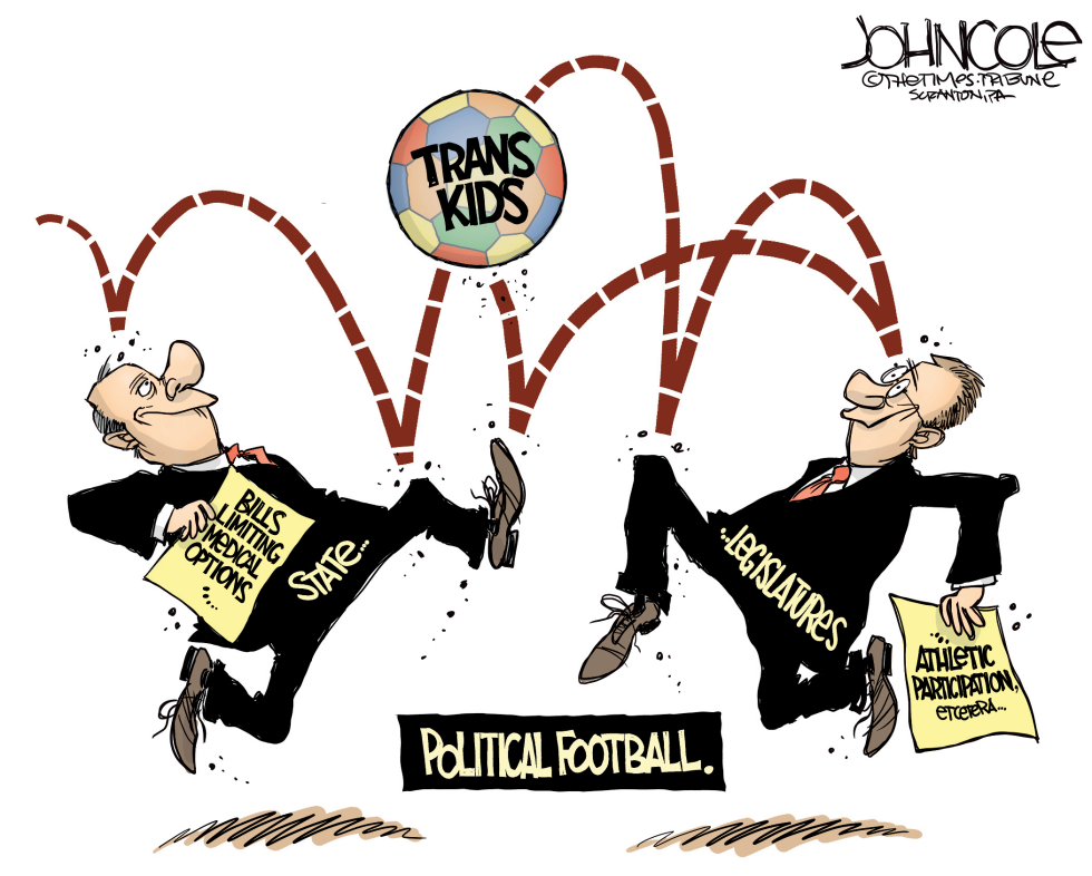 Transgender football
