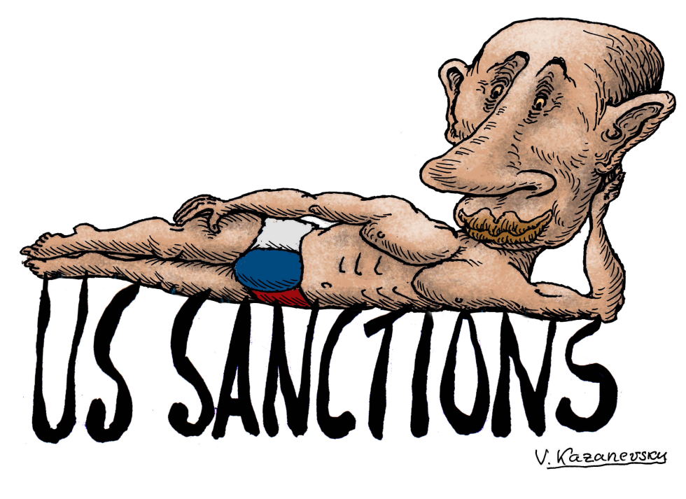 Vladimir Putin and US sunction