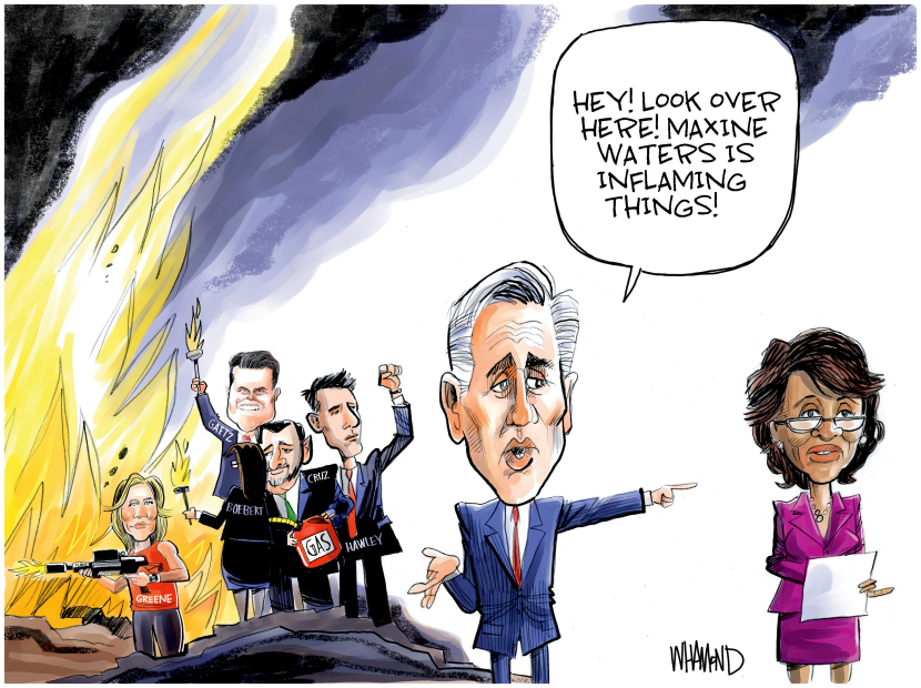 Throwing Waters on the flames