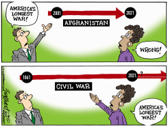 THE LONGEST WAR by Bob Englehart