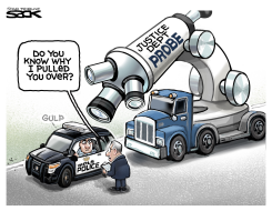 POLICING POLICE (LOCAL TOON by Steve Sack