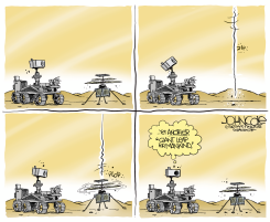 PERSEVERANCE DRONE LAUNCH by John Cole