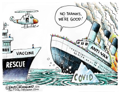 ANTI-COVID VACCINE by Dave Granlund