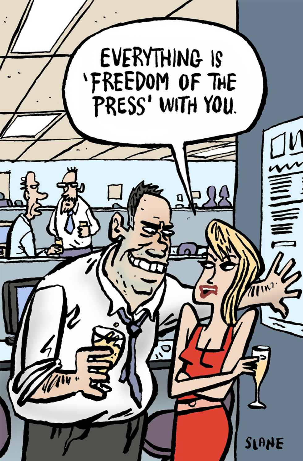 Press Freedom In The Newsroom -- color