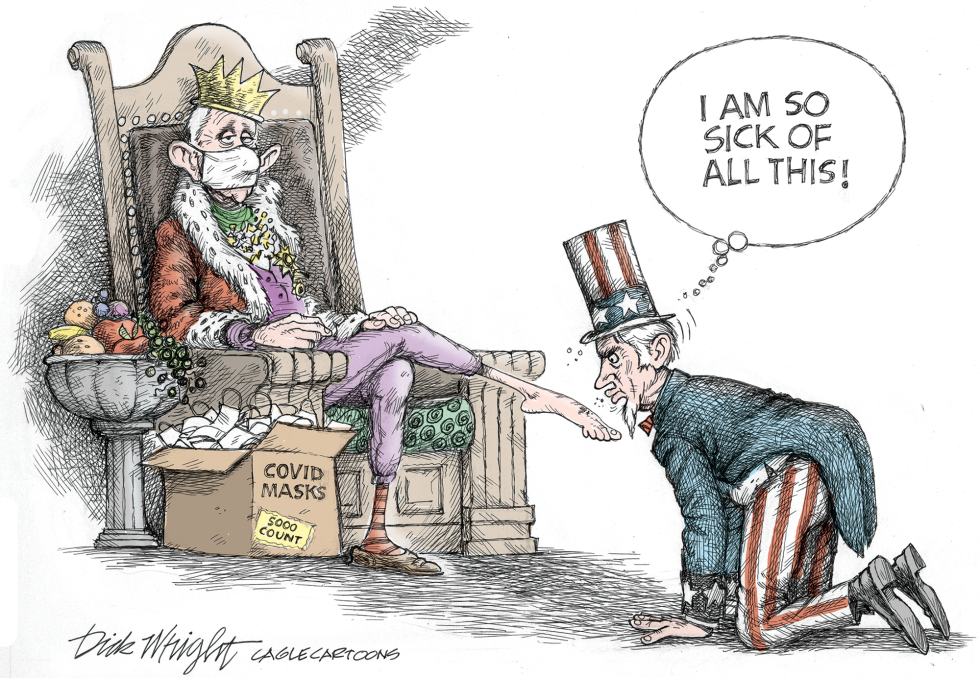 Fauci On The Throne