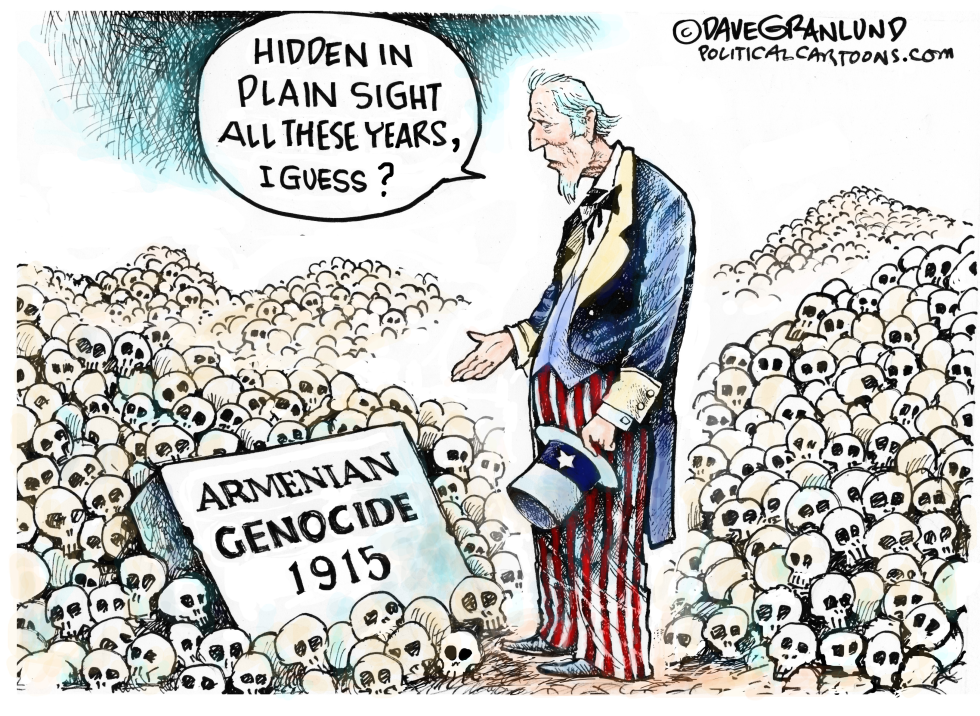 US NOTES ARMENIAN GENOCIDE  by Dave Granlund