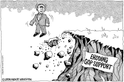ERODING BUSH SUPPORT by Monte Wolverton