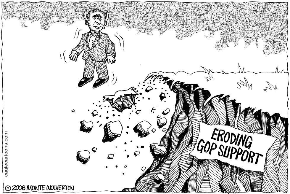 Eroding Bush Support