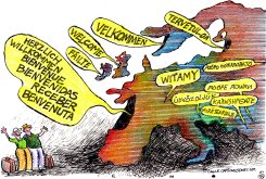 EUROPE OPENS TO TOURISM by Randall Enos