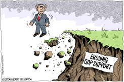 ERODING BUSH SUPPORT by Monte Wolverton